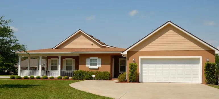 A house in one of the suburban areas in Northern Virginia