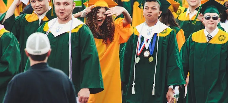 A group of students 