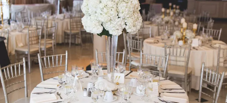 A wedding decoration
