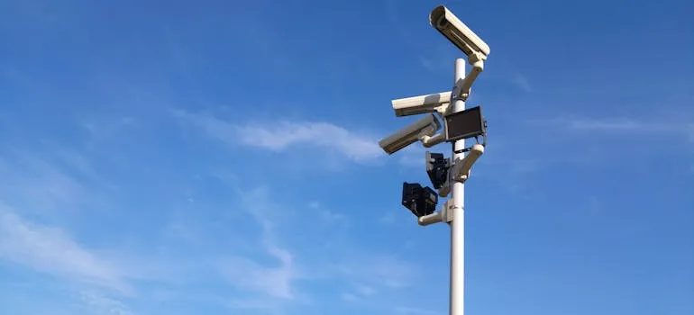 A surveillance camera