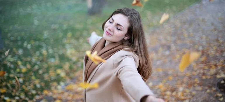 Happy woman
