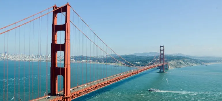 A bridge in California