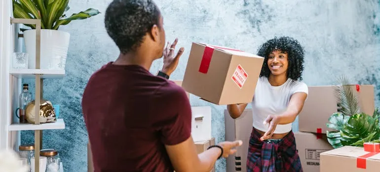 A couple moving from Maryland to Pennsylvania