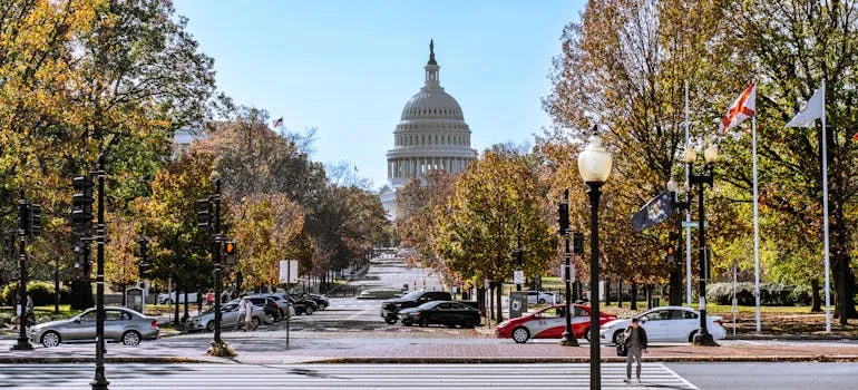 A street in Washington DC
