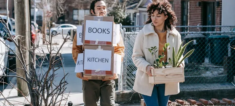 A couple relocating to one of the places from the neighborhood guide to Arlington