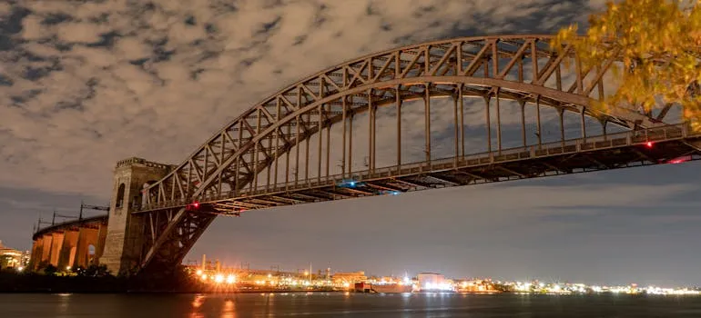 A bridge in one of the neighborhoods in NYC for former Washingtonians