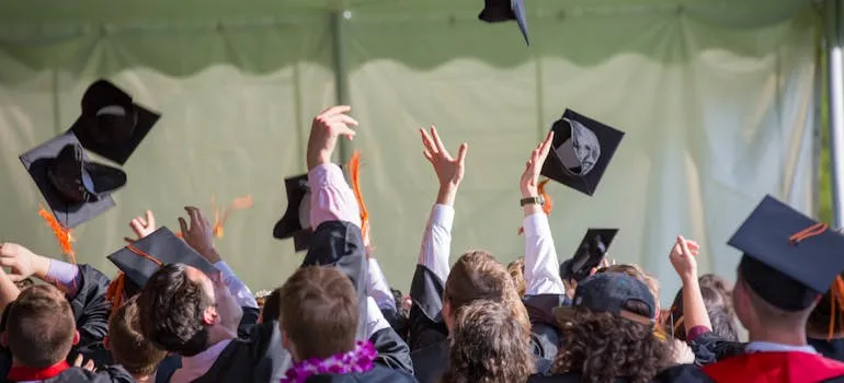 Students in one of the states Maryland residents are moving to