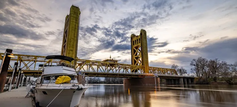A bridge in Sacramento