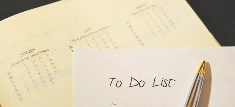 To do list for moving from DC to Atlanta with kids