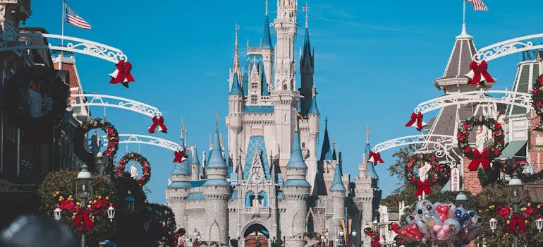 A castle in Disney World