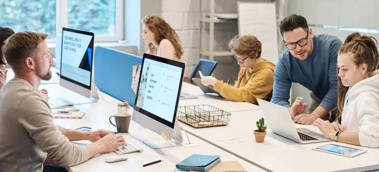 People in the office