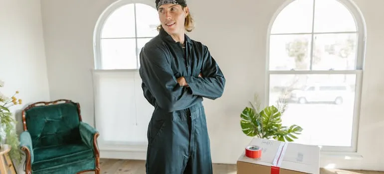 A mover in the room