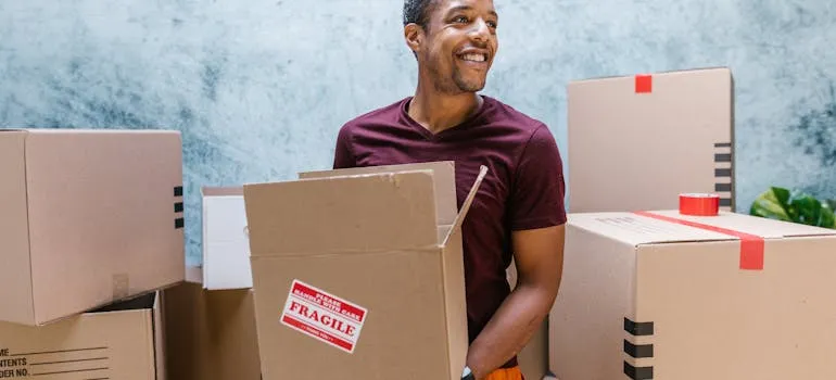 A mover who knows how to best package fragile items