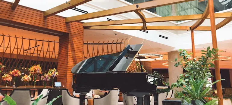 A grand piano