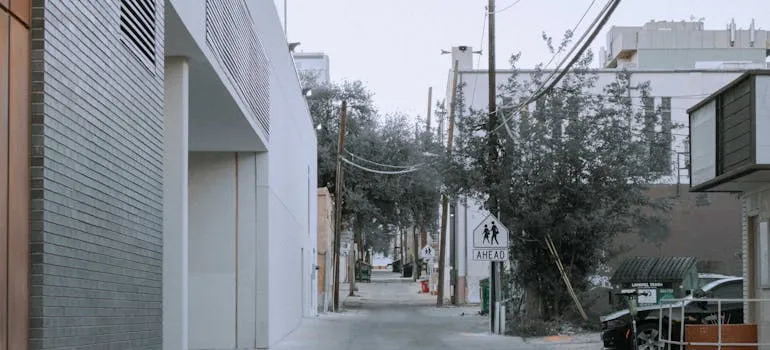 A street in one of the places DC locals feel at home in Austin