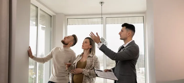 A couple buying property in Pennsylvania