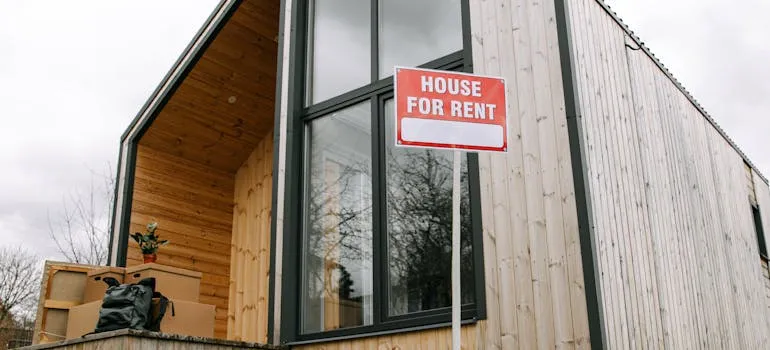 House for sale sign