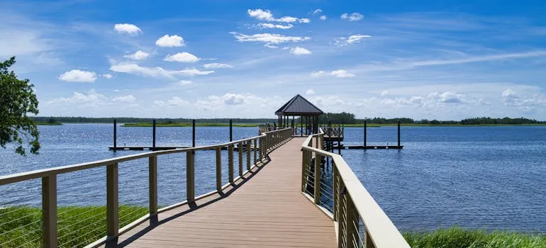 A beach in Wilmington