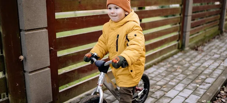 A kid on the street
