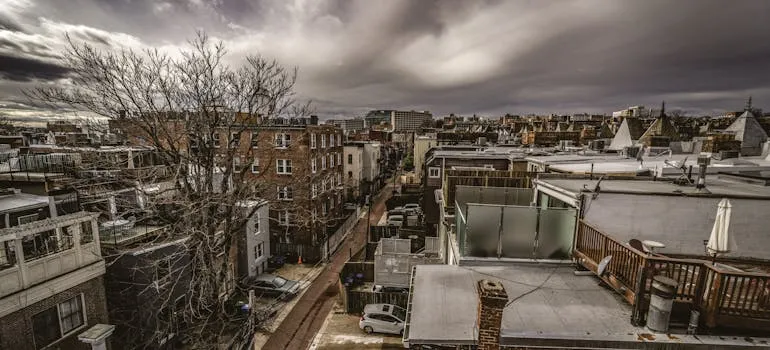 Historic buildings in one of the DC neighborhoods that require special moving considerations
