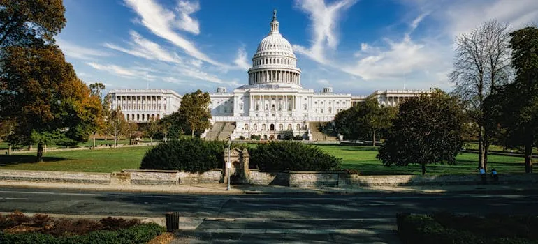 A Capitol Hill, one of the DC neighborhoods that require special moving considerations