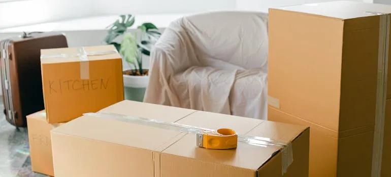 Moving boxes