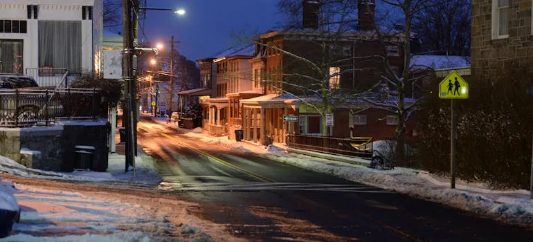 An empty street