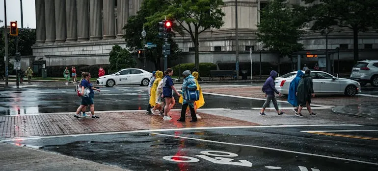 Rainy day in DC