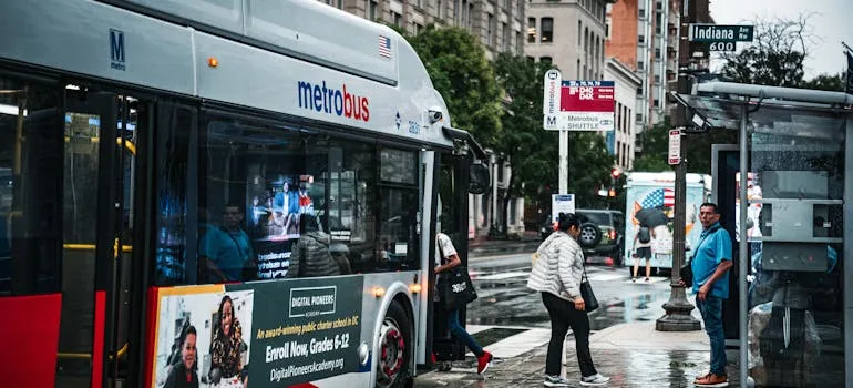 A bus in DC