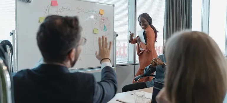 People in the conference room