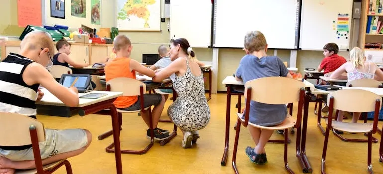 Kids in classroom