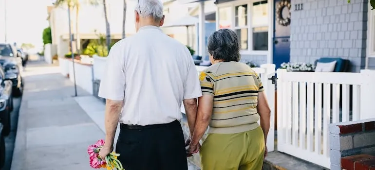 A couple on the street retiring in North Carolina