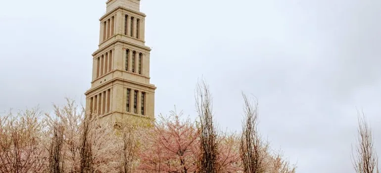 A tower in Virginia