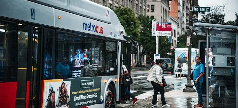 A bus in DC