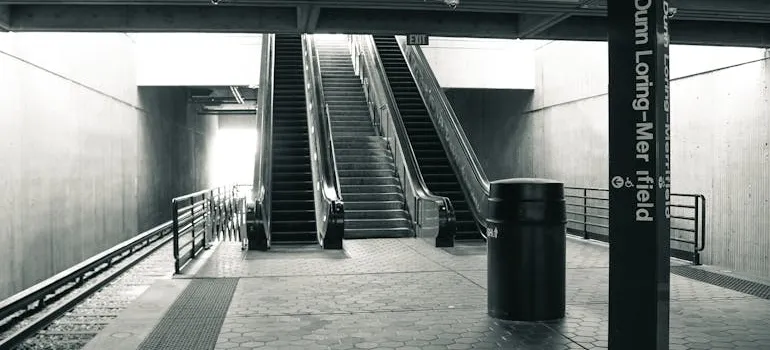 A train station in DC