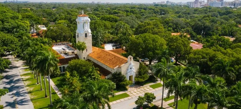 A neighborhood in Miami
