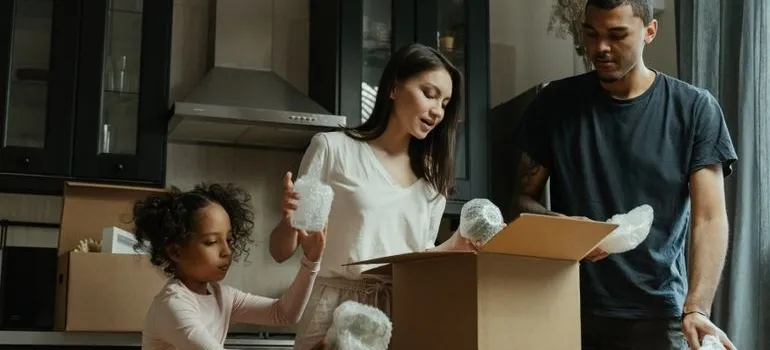 A family relocating and parents talking why Maryland residents are moving to Delaware