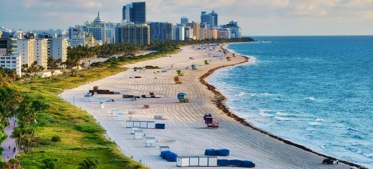 A beach in Florida 